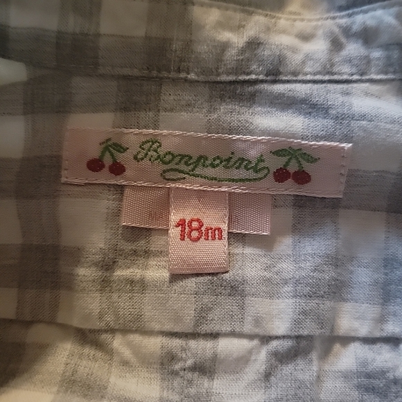 Bonpoint boys long sleeve shirt - Picture 3 of 4